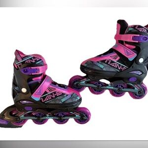 Womens High Point Sports Tian-E Inline Skates Rollerblades Adjustable 4-8.5 NEW